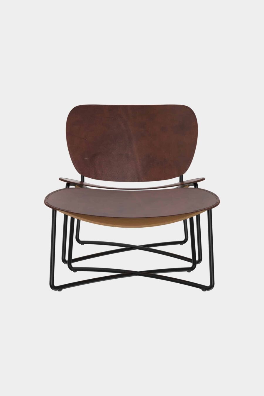 miller lounge chair + ottoman