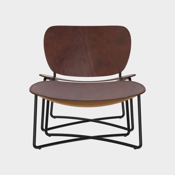 miller lounge chair + ottoman